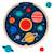 Puzzles et jeux - puzzle système solaire multilangue Multicolor 3 - vertbaudet enfant 
