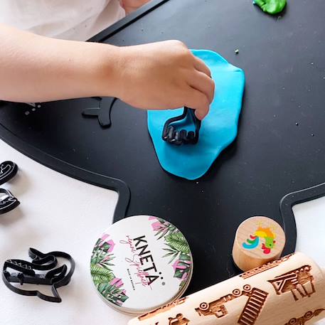 Set de tampons - animaux du zoo Black 5 - vertbaudet enfant 