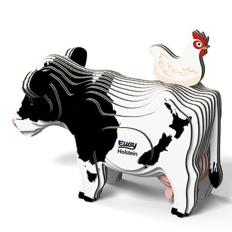 Puzzle 3d - holstein vache Black;white 5 - vertbaudet enfant 