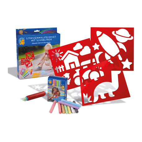 Modèles craies de trottoir - aventure Multicolor 1 - vertbaudet enfant 