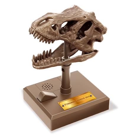 Crâne de T-Rex rugissant – Construis et fais-le vivre ! Multicolor 2 - vertbaudet enfant 
