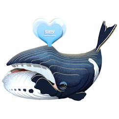 Jouet-Jeux éducatifs-Puzzles-Puzzle 3d - baleine boréale
