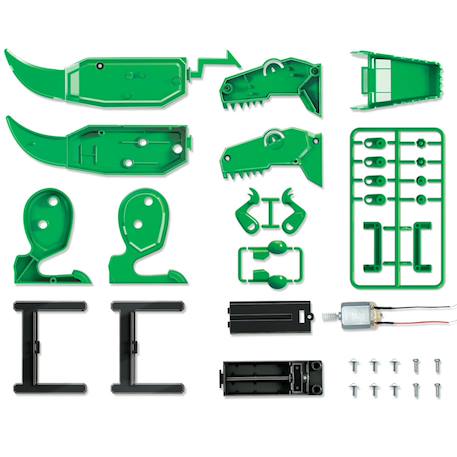 Kit Robot T-Rex – Construis ton dinosaure rugissant et lumineux Multicolor 4 - vertbaudet enfant 