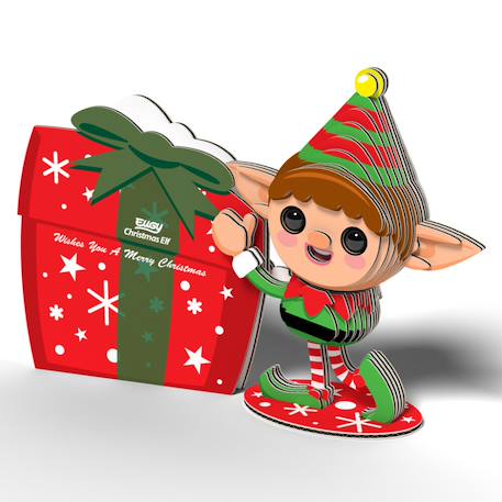 Puzzle 3d - elf noël Red 4 - vertbaudet enfant 