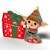 Puzzle 3d - elf noël Red 4 - vertbaudet enfant 