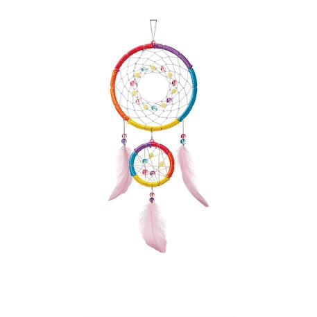 Kit créatif – Fabrique ton propre attrape-rêves Multicolor 2 - vertbaudet enfant 
