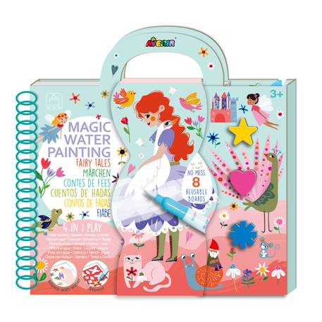 Peinture à l'eau - contes de feés Multicolor 1 - vertbaudet enfant 