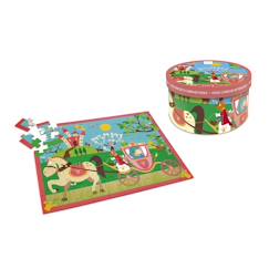 Jouet-Jeux éducatifs-Puzzles-Puzzle - carrosse de princesse 60 pièces