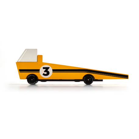 Camion remorque en bois Orange 1 - vertbaudet enfant 