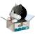 Puzzle 3d - chats - tuxedo Black;white 1 - vertbaudet enfant 