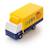 Camion de livraison Clem en bois de hêtre massif Yellow 2 - vertbaudet enfant 