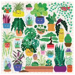 Jouet-Jeux éducatifs-Puzzles-Puzzle - plantes heureuses