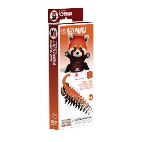 Puzzle 3d - panda rouge Brown 6 - vertbaudet enfant 