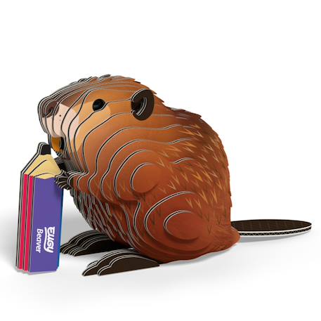 Puzzle 3d - castor Brown 2 - vertbaudet enfant 