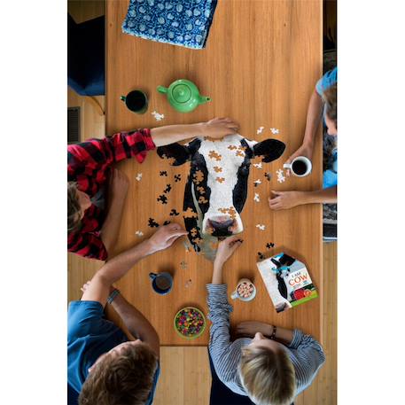 Puzzle I am mini - vache Multicolor 4 - vertbaudet enfant 