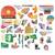 Boïte de puzzle magnétique - avions Multicolor 4 - vertbaudet enfant 
