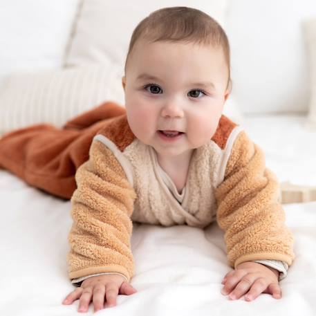 Gigoteuse jambes séparables hiver  - tog 2.5 chaud tout doux Blush+Grizou+Lunar+Marshmallow+Natural+Natural - tricolore+Noisette+Noisette tricolore+Sesame+Stone+Turquoise tricolore+Vintage 45 - vertbaudet enfant 