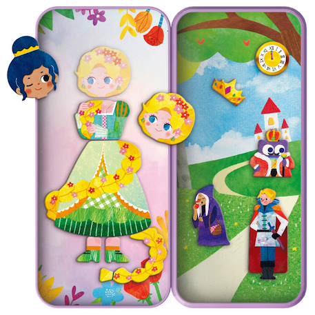 Boïte de puzzle magnétique - contes de fées Multicolor 2 - vertbaudet enfant 