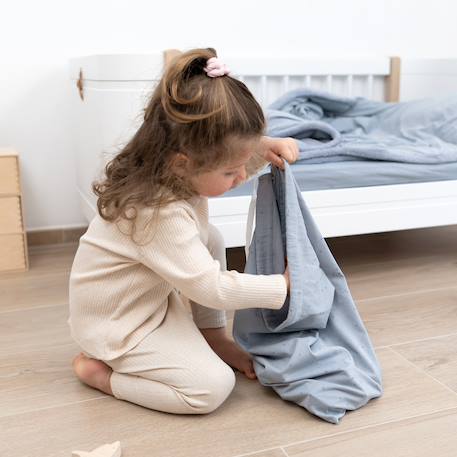 Sac de couchage  tog 3 pady softy - jersey Grizou+Lunar+Marron+Marron et bleu+Marshmallow+Noisette+Rose blush+Stone+Vert d'eau 41 - vertbaudet enfant 