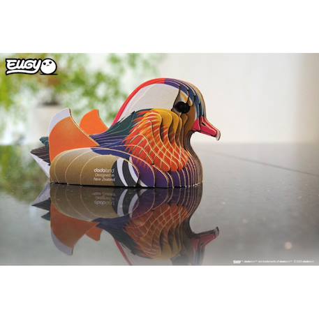 Puzzle 3d - canard mandarin Multicolor 5 - vertbaudet enfant 