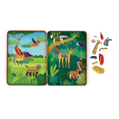 Melange sauvage - jouet magnétique Multicolor 5 - vertbaudet enfant 