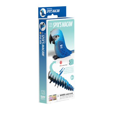 Puzzle 3d - ara de spix Blue 6 - vertbaudet enfant 