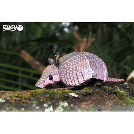 Puzzle 3d - tatou Pink 6 - vertbaudet enfant 