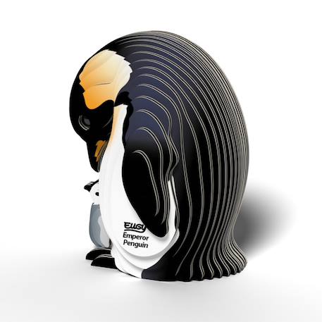 Puzzle 3d - manchot empereur penguin Black;white 5 - vertbaudet enfant 