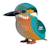 Puzzle 3d - martin-pêcheur Multicolor 1 - vertbaudet enfant 