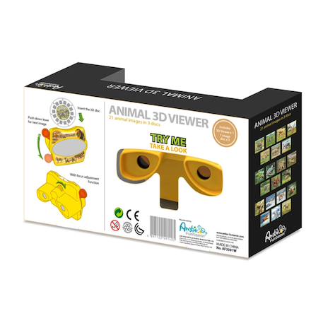 Viewer  3d - animaux sauvages Visionneur images Multicolor 4 - vertbaudet enfant 