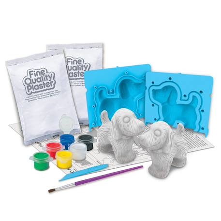 Kit moulage - chiots 3d Multicolor 4 - vertbaudet enfant 
