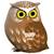 Puzzle 3d - hibou Brown 1 - vertbaudet enfant 