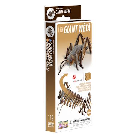 Puzzle 3d - sauterelle Brown 6 - vertbaudet enfant 