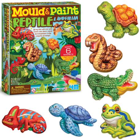 Kit moulage - reptiles et amphibiens Multicolor 4 - vertbaudet enfant 