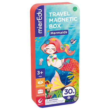 Boïte de puzzle magnétique - sirènes Multicolor 1 - vertbaudet enfant 