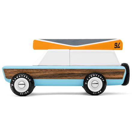 Voiture de camping avec canoë Multicolor 1 - vertbaudet enfant 