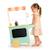 Charriot à boissons sur roulettes Multicolor 3 - vertbaudet enfant 