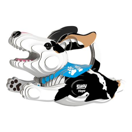 Puzzle 3d - chien Black;white 1 - vertbaudet enfant 