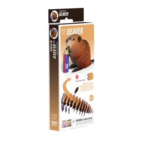 Puzzle 3d - castor Brown 6 - vertbaudet enfant 
