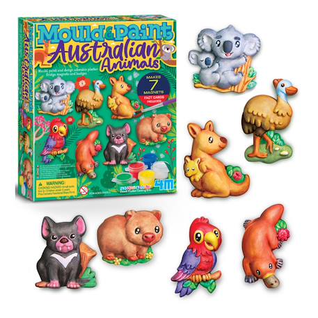 Kit moulage - animaux australien Multicolor 5 - vertbaudet enfant 