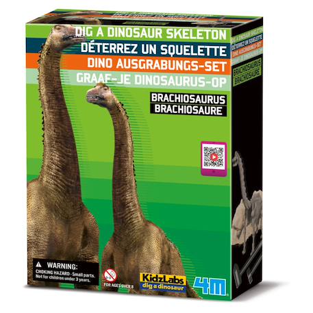 Kit de fouille – Squelette de Brachiosaure à déterrer et assembler Multicolor 1 - vertbaudet enfant 