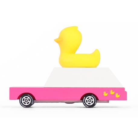 Voiture canard  - bois de hêtre massif Multicolor 1 - vertbaudet enfant 