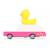 Voiture canard  - bois de hêtre massif Multicolor 1 - vertbaudet enfant 