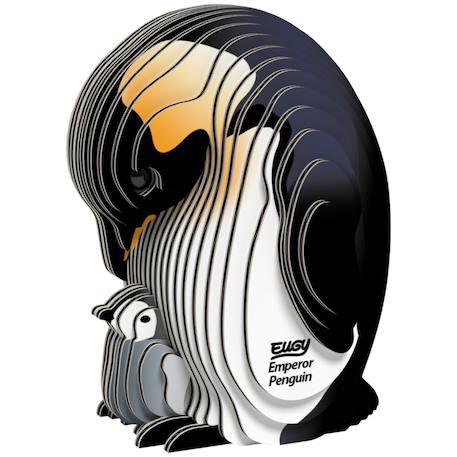 Puzzle 3d - manchot empereur penguin Black;white 1 - vertbaudet enfant 