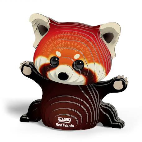 Puzzle 3d - panda rouge Brown 2 - vertbaudet enfant 