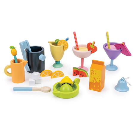 Charriot à boissons sur roulettes Multicolor 4 - vertbaudet enfant 