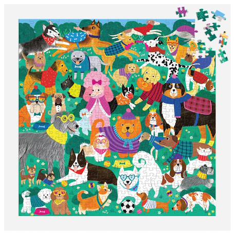Puzzle - doggone days Multicolor 2 - vertbaudet enfant 