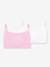 Lot de 2 brassières fille Les Pockets Ecodim noir+rose 3 - vertbaudet enfant 