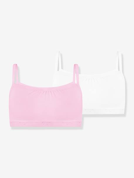 Fille-Sous-vêtement-Lot de 2 brassières fille Les Pockets Ecodim