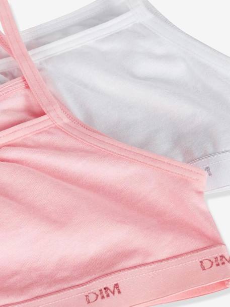 Lot de 2 brassières fille Les Pockets Ecodim noir+rose 5 - vertbaudet enfant 
